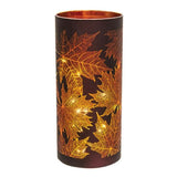 Maple Leaf Luminary with LED Lights