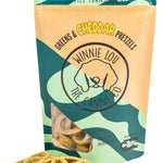 Winnie Lou Greens & Cheddar Pretzels dog treats