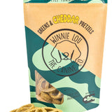 Winnie Lou Greens & Cheddar Pretzels dog treats