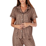 Hello Mello Signature Soft Pajama Top in Seeing Spots print