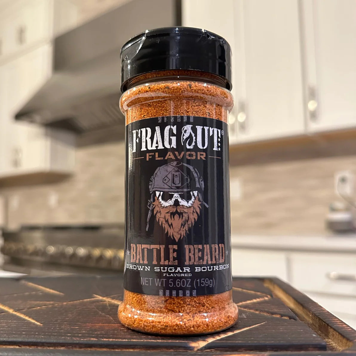 Frag Out Flavor seasoning blends display at 39 North CO in Parker, Colorado