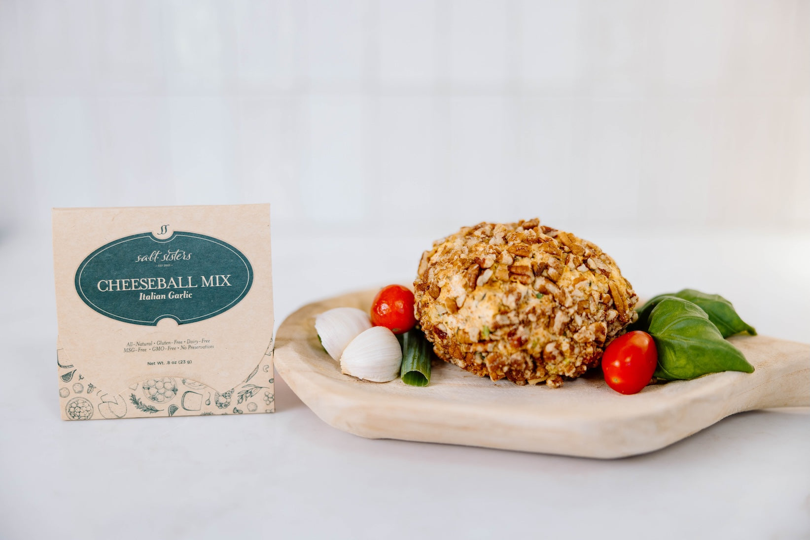 s.a.l.t. sisters Italian Garlic Cheeseball mix