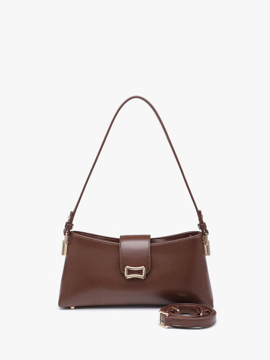 Caracas Shoulder Bag in Chocolate