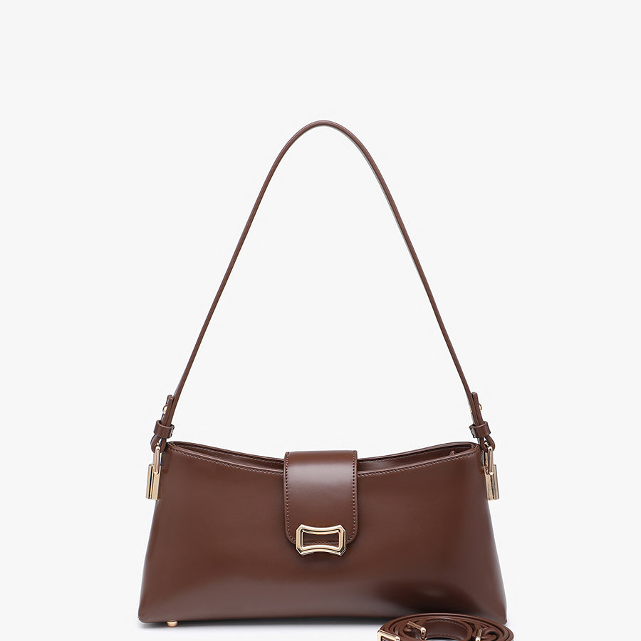 Caracas Shoulder Bag in Chocolate