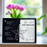 Just Because Stained Glass Star