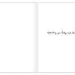 Bugs & Flowers Birthday Card — inside message: Celebrating you today and always