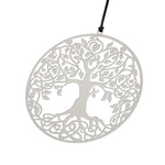 Mirror tree of life wind chime, alternate view