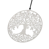 Mirror tree of life wind chime, alternate view