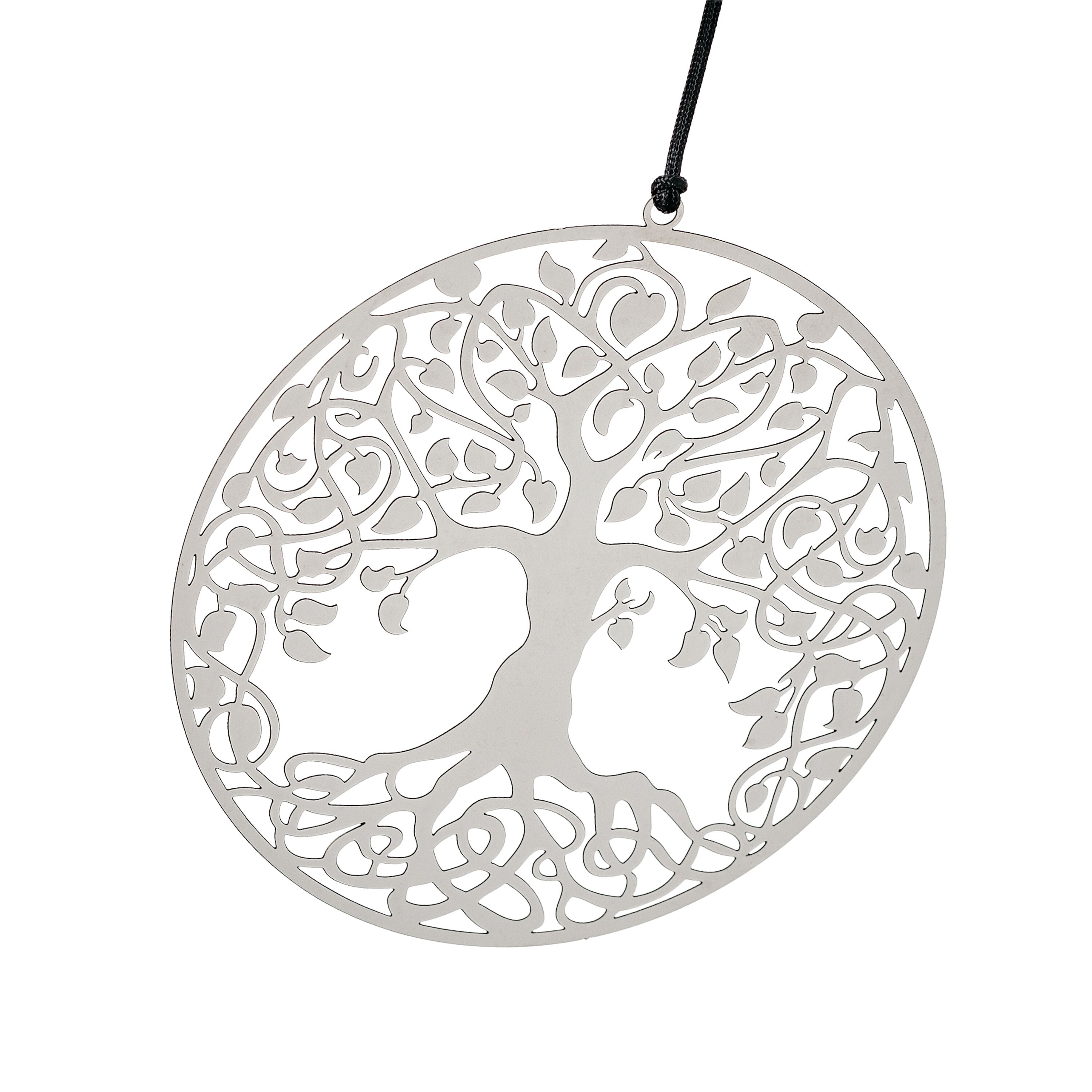 Mirror tree of life wind chime, alternate view