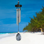 Lapis precious stones wind chime