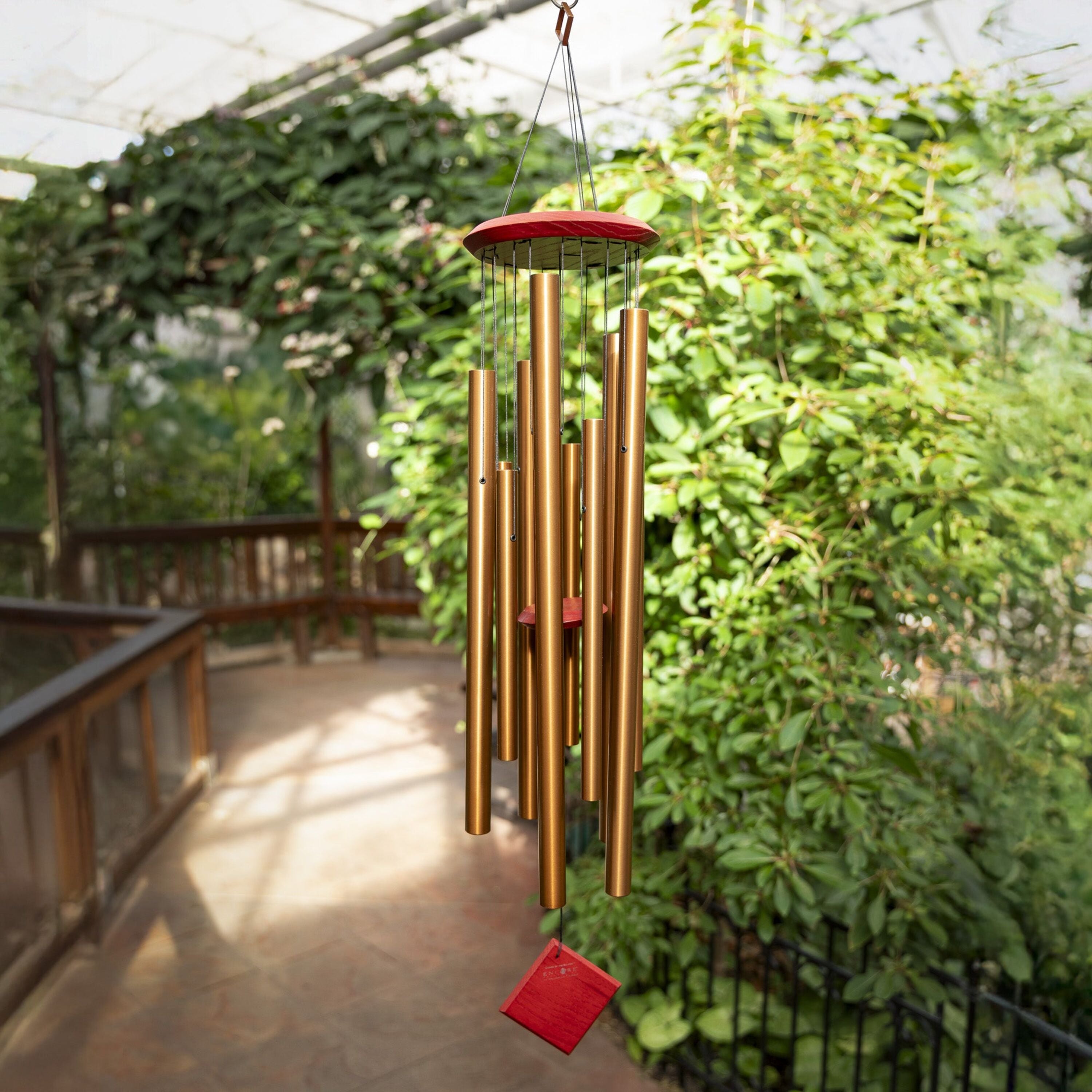 Bronze Chimes of the Eclipse wind chime