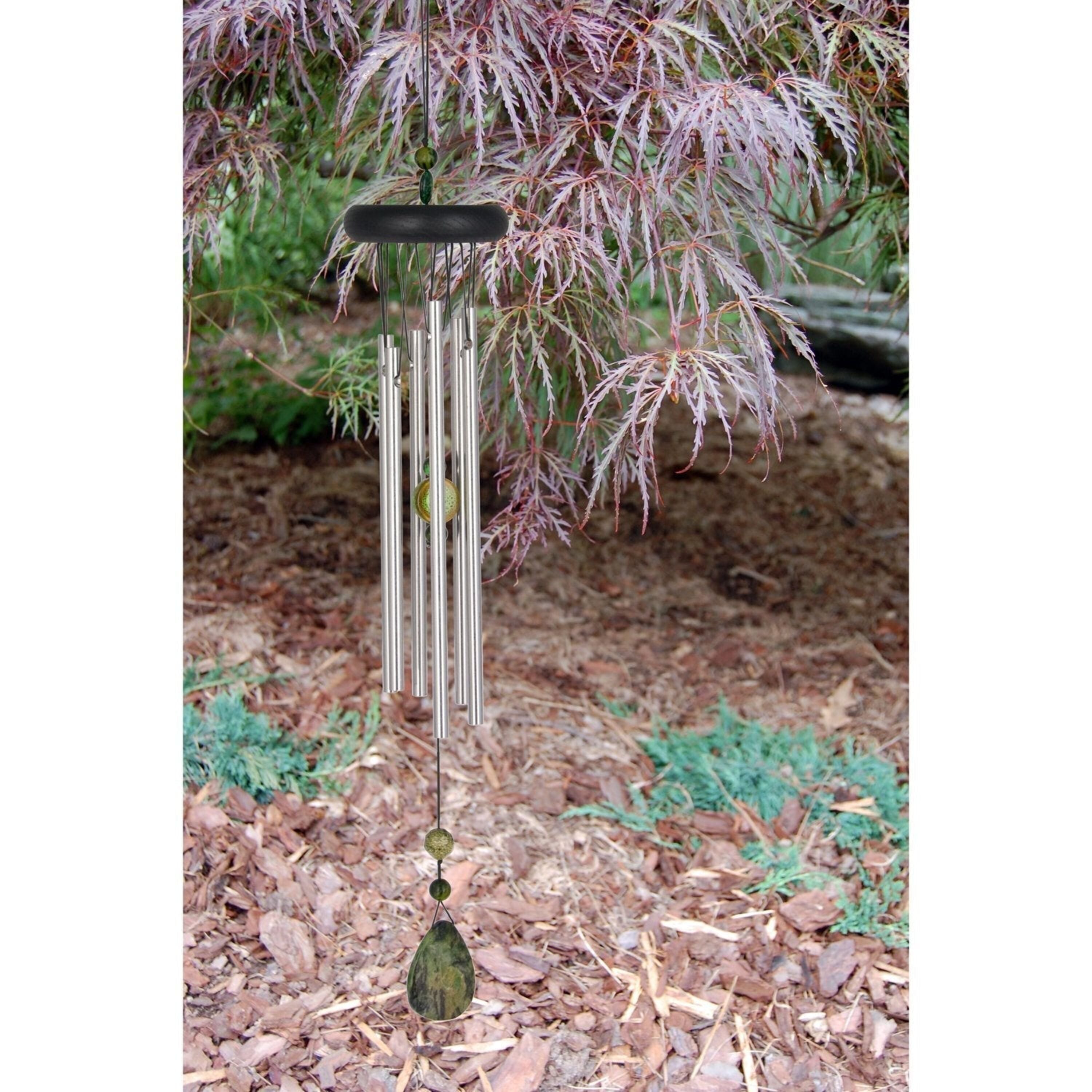 Aventurine chakra wind chime