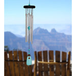 Turquoise chakra wind chime