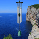 Small green agate wind chime