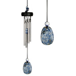 Lapis precious stones wind chime