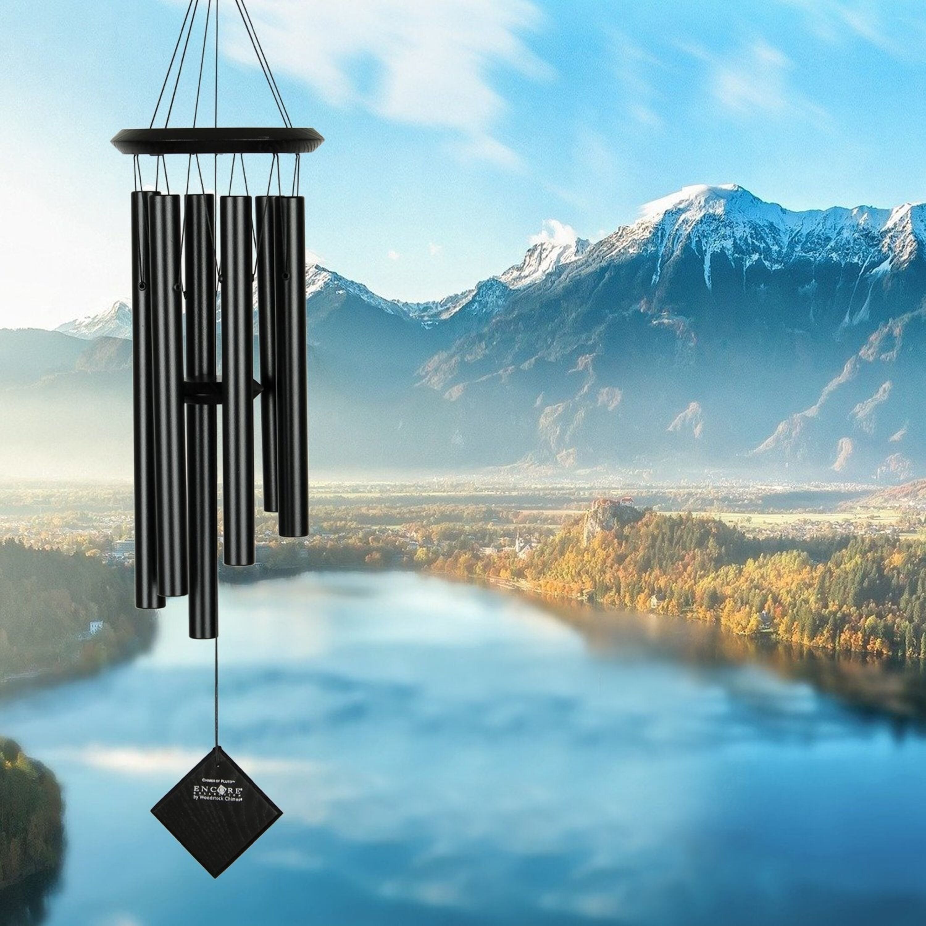 Black Chimes of Pluto wind chime