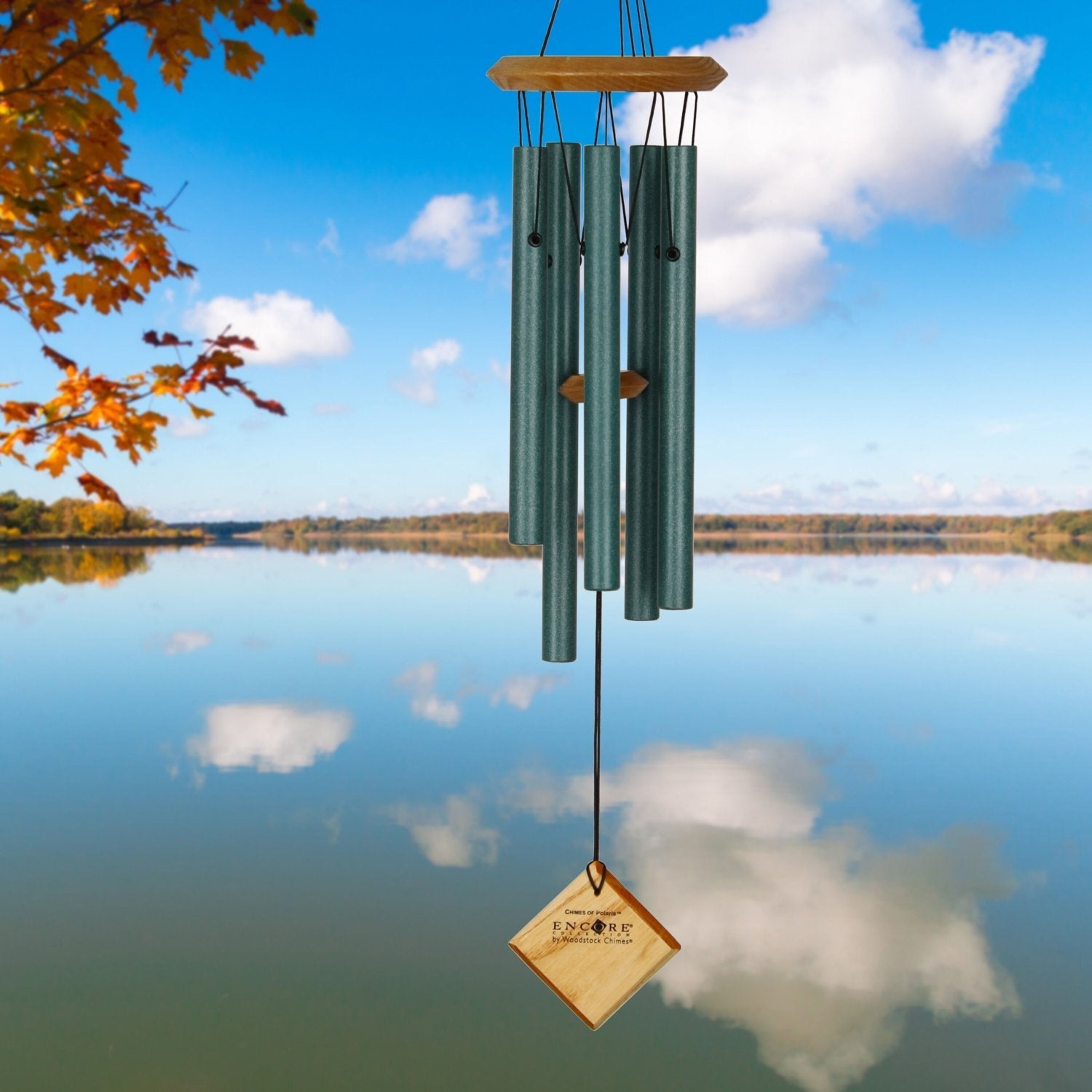 Verdigris Chimes of Polaris wind chime