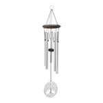 Mirror tree of life wind chime