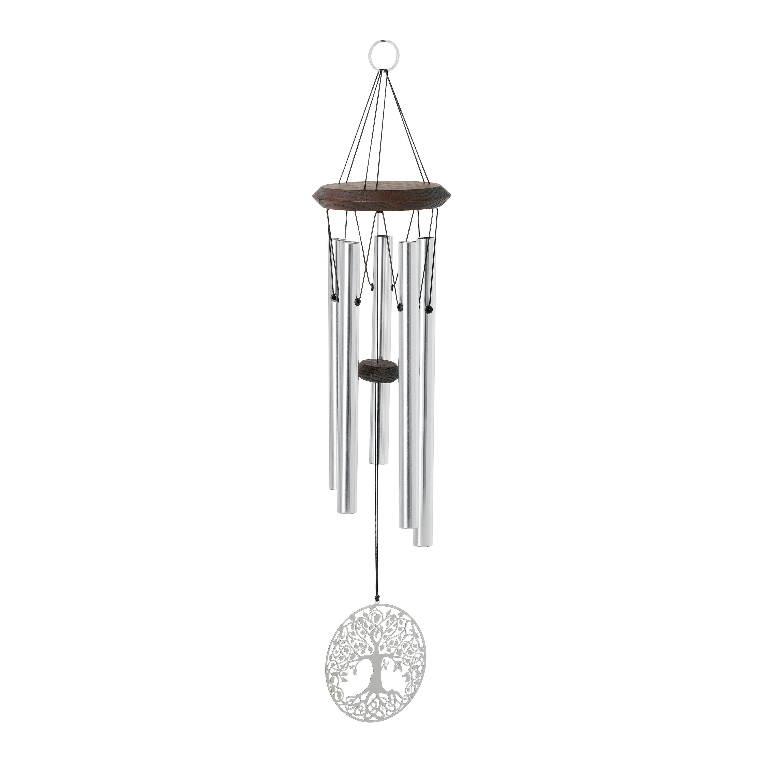 Mirror tree of life wind chime