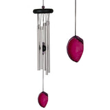 Small red agate wind chime