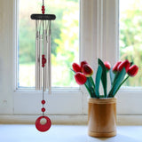 Red coral chakra wind chime