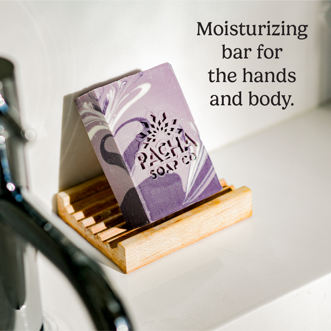 Bar Soap, French Lavender, 4 oz - product angle 2