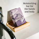 Bar Soap, French Lavender, 4 oz - product angle 2