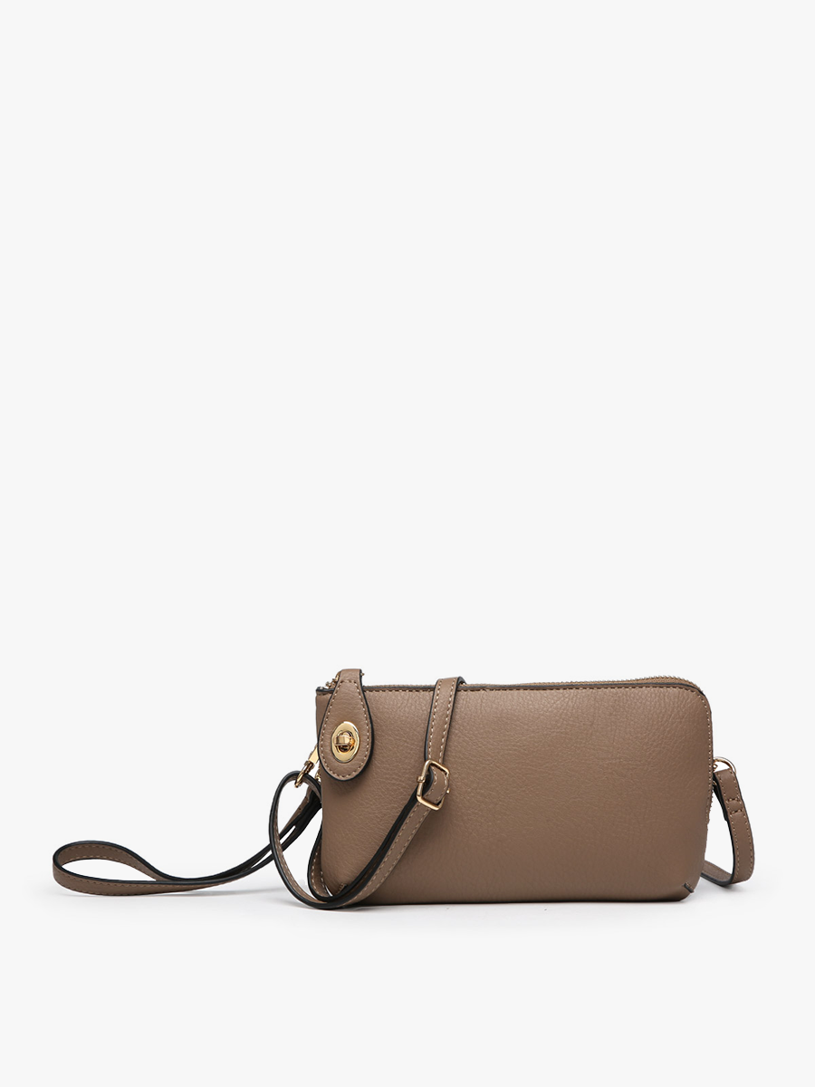 Kendall Crossbody/Wristlet in Clay