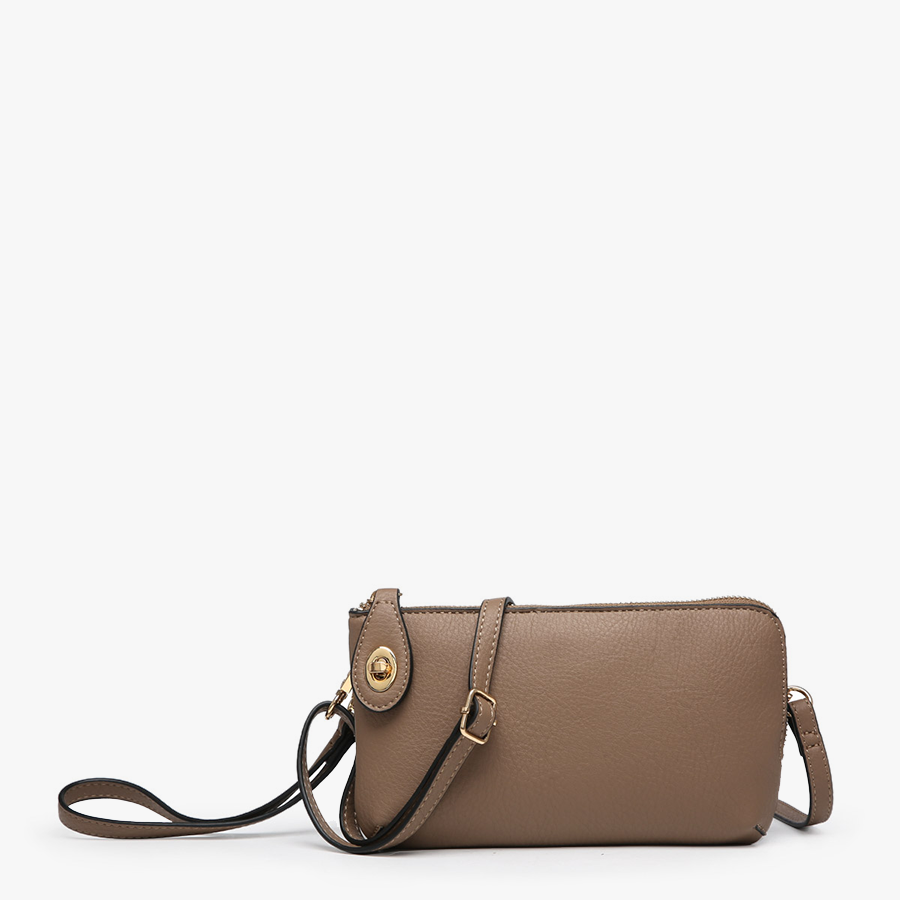 Kendall Crossbody/Wristlet in Clay