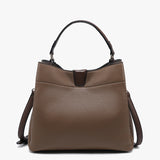 Tati Satchel in Ash Brown