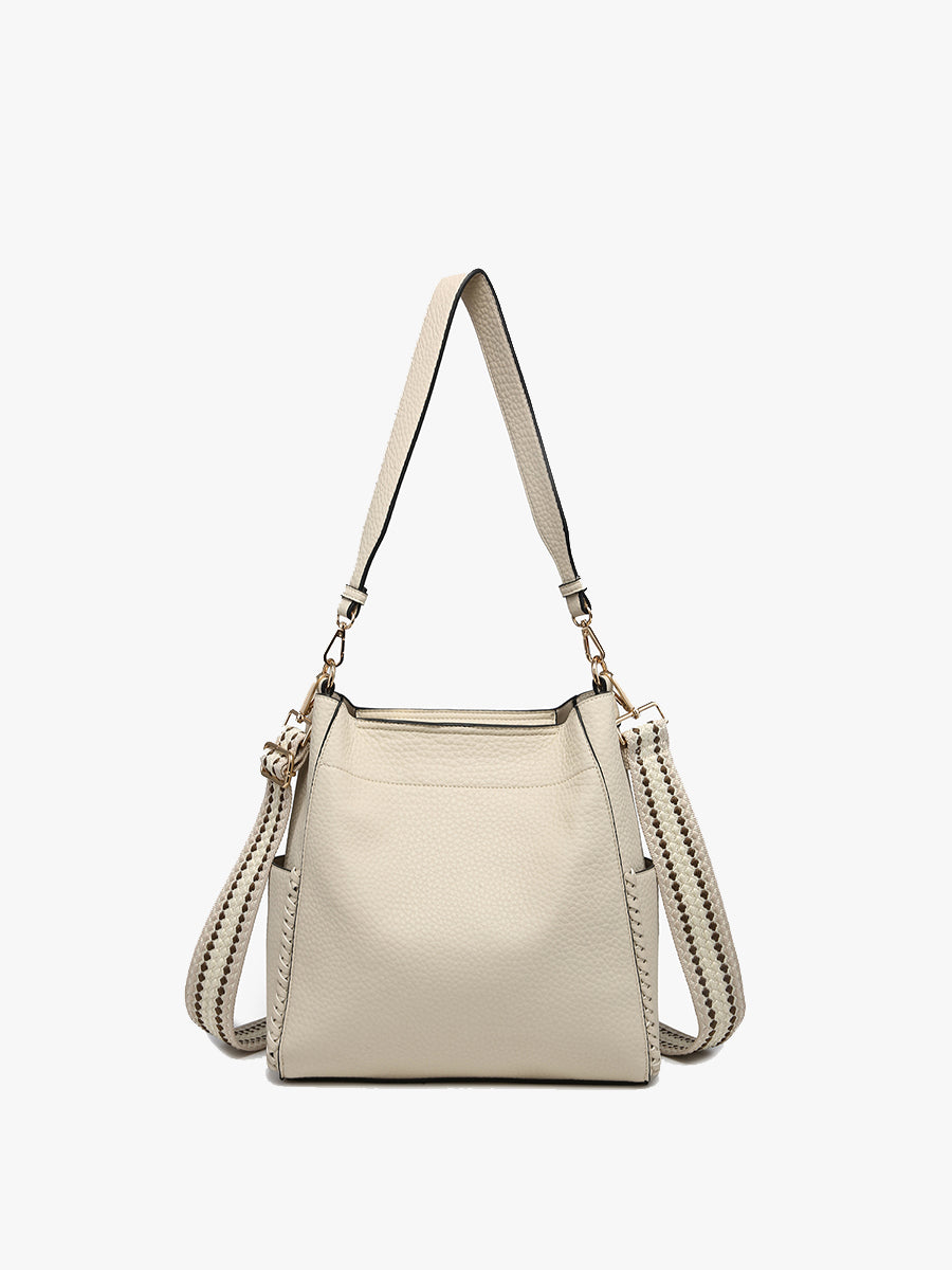 Penny 2-in-1 Bucket Bag in Cotton