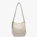 Poppy Paneled Crossbody in Lt. Grey