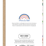 Celebrate All That Makes You Wonderful Birthday Card — back of card