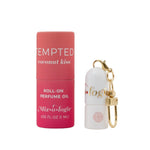 Mixologie Tempted (coconut kiss) keychain mini roll-on perfume, 1 mL