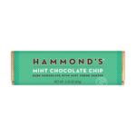 Mint Chocolate Chip Dark Chocolate Bar in wrapper