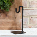 Black Metal Hook Display Stand, 8 in