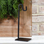 Black Metal Hook Display Stand, 10 in