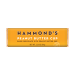 Peanut Butter Cup Dark Chocolate Bar in wrapper