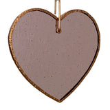 Mom Stained Glass Pink Heart- Handmade