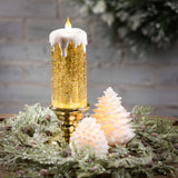 GLITTER TREE CANDLE