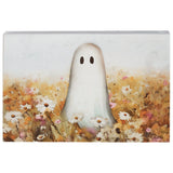 Ghost Flower Field Small Talk Rectangle