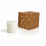 Salted Caramel 8 oz candle styled view