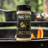 Salty SGT Steak and Burger seasoning jar - Frag Out Flavor