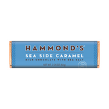 Sea Side Caramel Milk Chocolate Bar in wrapper