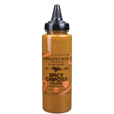 Spicy Chipotle Garnishing Squeeze in a clear squeeze bottle