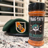Soul Snatcher Nashville Hot seasoning label detail - Frag Out Flavor
