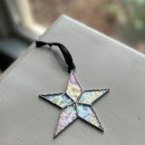 Dogs Shine Stained Glass Star