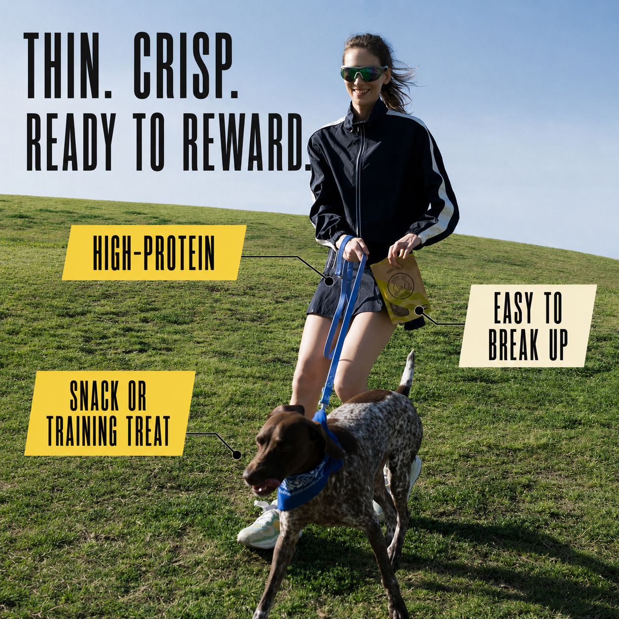 Winnie Lou Turkey Jerky - ready to reward