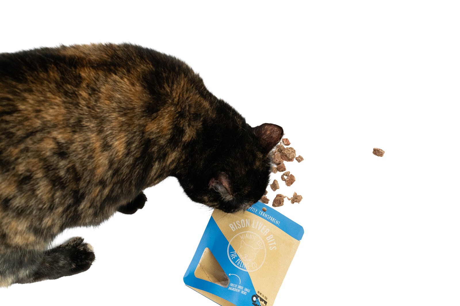 Winnie Lou Bison Liver Bits cat treats