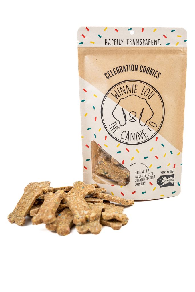 Winnie Lou Celebration Cookies dog treats